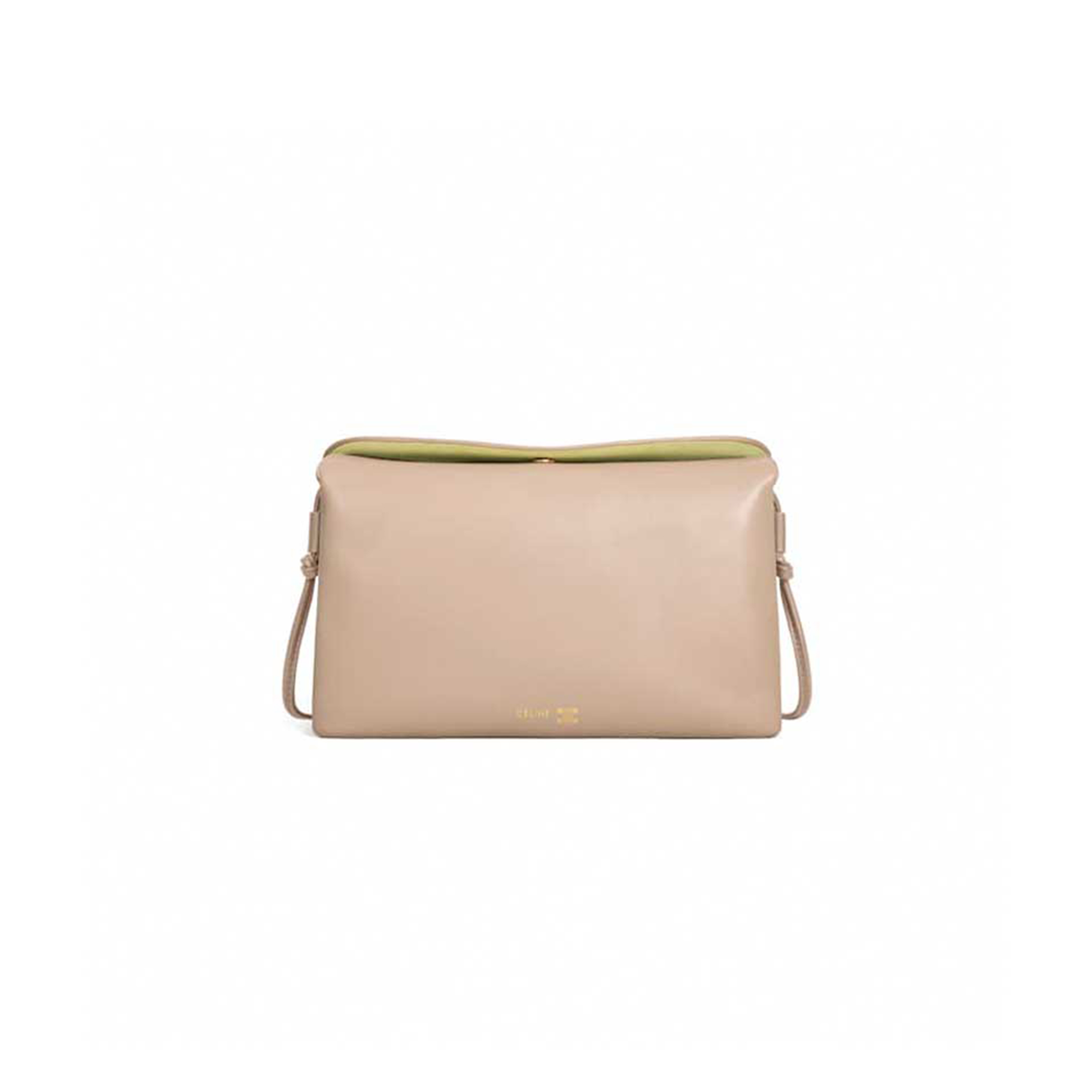 Ce1i*e trio flap in smooth lambskin 10p862o86.03sa (22.5*13*3.5cm)